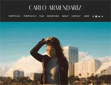 Tablet Screenshot of carloarmendariz.com